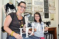 Angelika Busch mit Töchterchen Mia. - © Foto: Blum