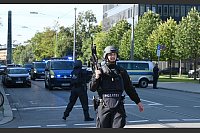 Schusswechsel in der Nähe der Nähe des Israelischen Generalkonsulats in München - Bewaffneter stirbt - © Simon Sachseder/dpa