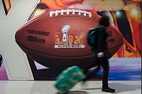 Das Fieber steigt! Am 9. Februar ist in New Orleans Kick-Off zum Super Bowl, dem Endspiel im American Football, zwischen Vorjahressieger Kansas City Chiefs und den Philadelphia Eagles. - © Godofredo A. Vásquez/AP/dpa