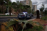 In Palma gab es Dutzende Einsätze. - © Clara Margais/dpa