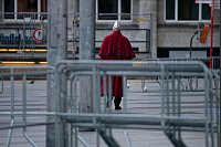 Die Narren sind in der Stadt. - © Henning Kaiser/dpa