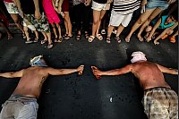 Die katholische Kirche hält die Selbstkasteiung sie für eine extreme Fehlinterpretation des Glaubens hält. - © Ryan Eduard Benaid/ZUMA Press Wire/dpa