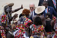 US-Präsident Biden in Angola - © Ben Curtis/AP