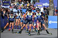 Die Athleten waren von der Premiere begeistert. - © Sven Hoppe/dpa