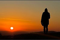 Kurze Tage - Sonnenuntergang - © Marijan Murat/dpa