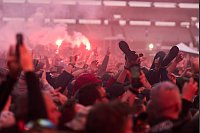 Bei Rock am Ring startet der Samstagmittag erst mal trocken. - © Sascha Ditscher/dpa