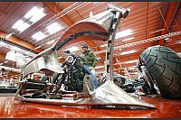 Die Motorräder von Marcus Walz sind allesamt Einzelstücke - so wie die WCR 900.  - © Foto: Gerstendorf-Welle