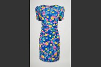 Das Blumenkleid aus Dianas Garderobe wird auf 100.000 bis 200.000 Dollar geschätzt. - © Julien\\\'s Auction/Undatiertes Han/dpa