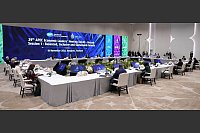 Der Gipfel der asiatisch-pazifischen Wirtschaftsgemeinschaft soll erstmals umfassende Ziele f&uuml;r Umwelt- und Klimafragen festlegen. - &copy; -/kyodo/dpa