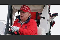 Trump ist leidenschaftlicher Golfer. (Archivbild) - © Andrew Milligan/PA Wire/dpa