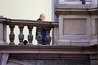 Alfons Schuhbeck in einer Prozesspause. - &copy; Matthias Balk/dpa