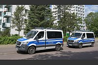 Ein Mann wurde festgenommen. - © Heiko Rebsch/dpa