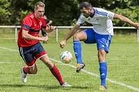 Testspiel zwischen dem Bezirksligisten SC Bad Salzuflen und dem Lemgoer A-Ligisten SG H&ouml;rstmar-Lieme. Die Kurst&auml;dter behielten mit 2:1 die Oberhand. - &copy; Egon Penner