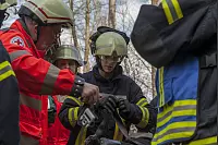 Zur Übung einer großen Katastrophe sind alle lippischen Kräfte gefordert. Foto: Gocke