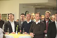 Gespannt warten die Gäste auf die Auslosung der Mannschaften bei der LZ-Cup Endrunde. - © Vera Gerstendorf-Welle