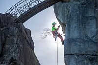 Externsteine Kletterarbeiten - © Torben Gocke