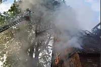 Brand "Zur Alten Wasserm&uuml;hle, Kalletal-Langenholzhausen - &copy; Foto: Watermann