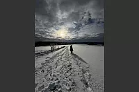 In Sch&ouml;nemark ist ein winterlicher Ausritt mit dem Pony m&ouml;glich. - &copy; Jessica Thurau