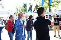 Impressionen vom ”SmileDay" 2023. Zum ersten Mal veranstaltete das Vitalzentrum Kühlmuss & Grabbe eine Art Hausmesse. Schauplatz war die Unternehmenszentrale an der Sylbeckestraße in Detmold. - © Nicole Ellerbrake