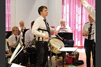 150 Jahre Lippischer Feuerwehrverband: Der Musikzug unter der Leitung von Thomas Wedeking - © Thomas Krügler