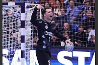 Die Freude bei den TBV-Spielern kennt nach dem 30:27 gegen Gummersbach keine Grenzen. - © Paul Cohen