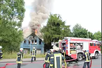 Feuer bei "Planen und Bauen" - © Till Brand