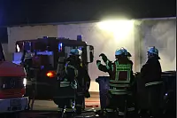 Feuerwehrübung in Ahmsen - © Daniel Hobein(LZ)