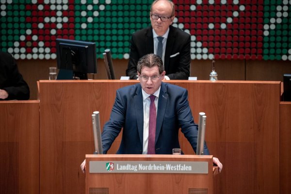 Dietmar Brockes (FDP), Landtagsabgeordneter in Nordrhein-Westfalen. - © Fabian Strauch/dpa/Archivbild