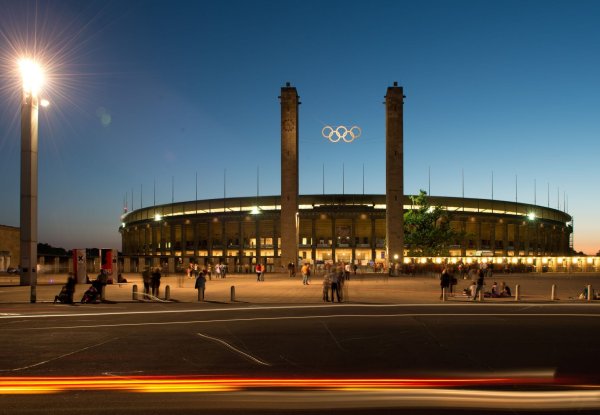 Am 24. Mai findet im Berliner Olympiastadion das DFB-Pokalfinale statt. - © Soeren Stache/dpa