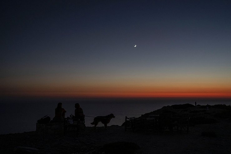 Blick von der Insel Gavdos auf das Libysche Meer. - © Petros Giannakouris/AP/dpa