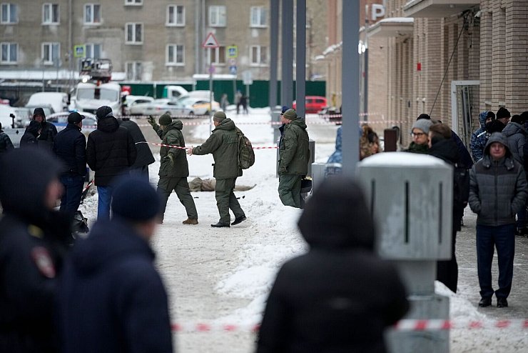 Ermittler sprechen nach dem Mord an dem russischen General Igor Kirillow von einem Terroranschlag. - © Uncredited/AP/dpa