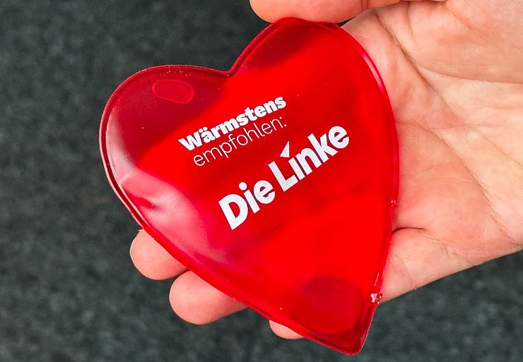 Auch die Linke meldet eine Eintrittswelle. (Archivbild) - © Robert Michael/dpa