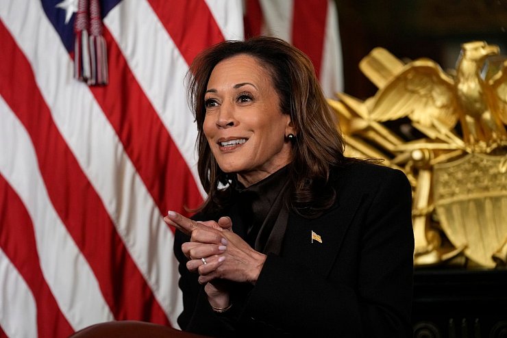 Harris will möglicherweise erstmal Gouverneurin von Kalifornien werden. (Archivbild) - © Susan Walsh/AP/dpa