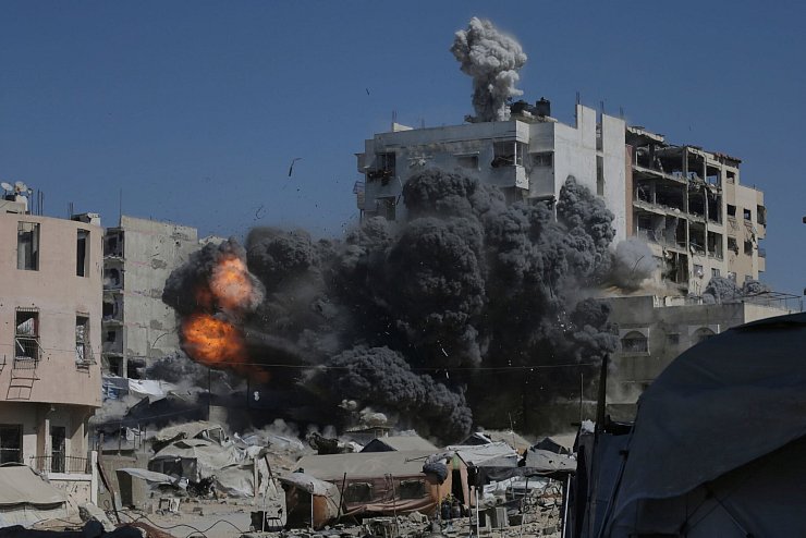 Israel geht im Gazastreifen weiter gegen die Hamas vor. - © Yousef Al Zanoun/AP/dpa
