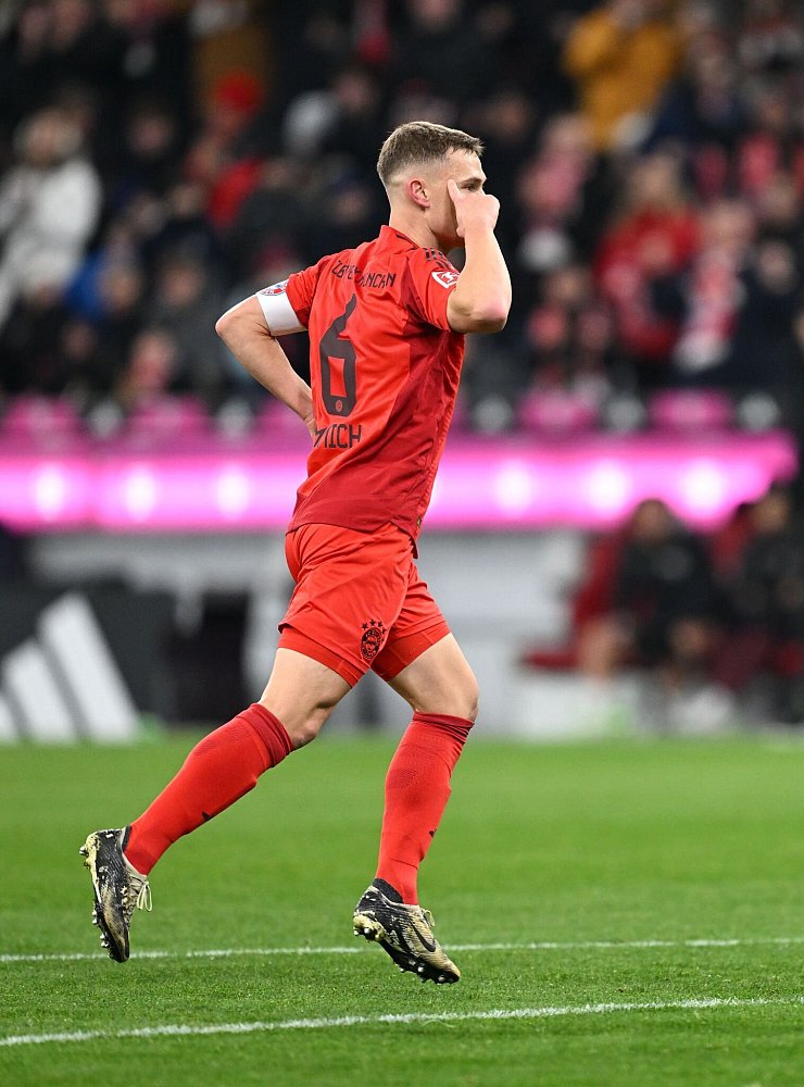 Joshua Kimmich trifft unbedrängt. - © Sven Hoppe/dpa