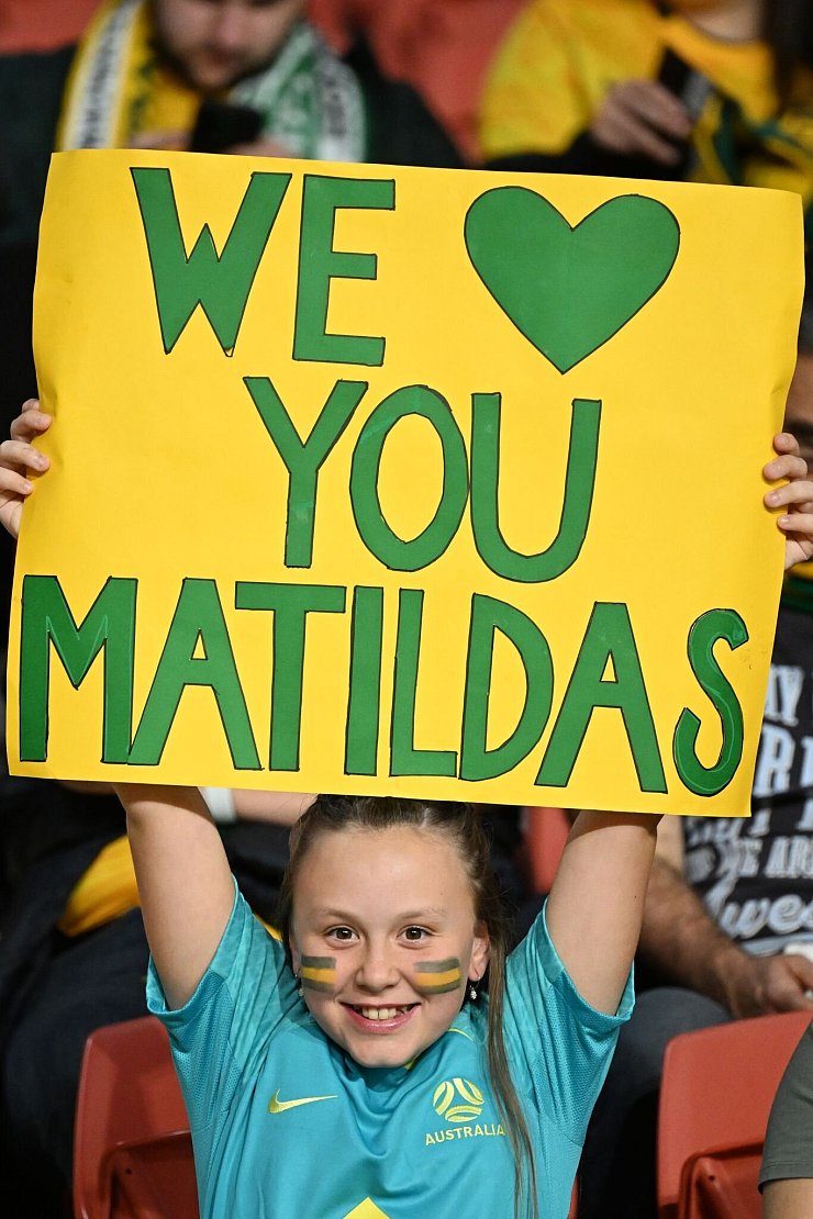 Die Matildas genießen in Australien hohes Ansehen. - © Darren England/AAP/dpa