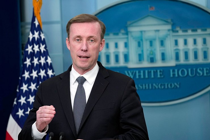 Laut dem US-Sicherheitsberater Sullivan gibt es neue Bemühungen um eine Waffenruhe in Gaza. (Archivbild) - © Susan Walsh/AP/dpa