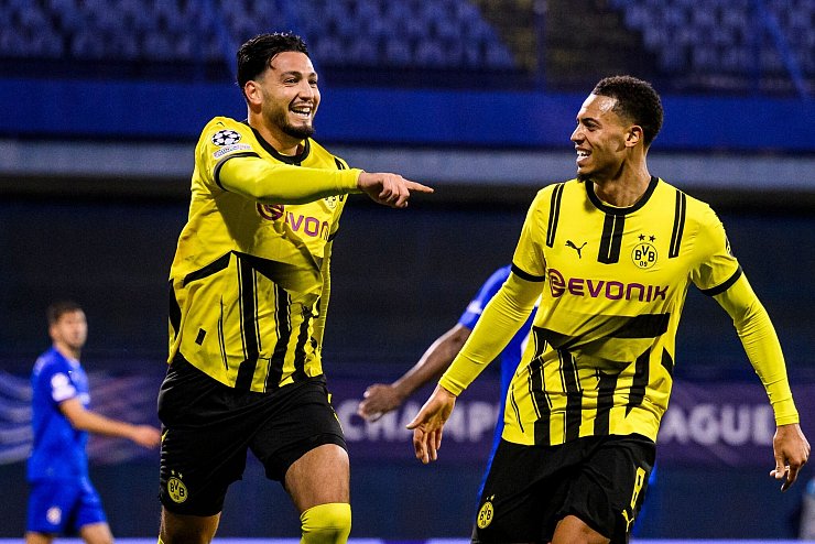 Ramy Bensebaini scheint endlich in Dortmund angekommen zu sein - © Tom Weller/dpa