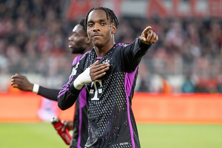 Mathys Tel ist fest beim FC Bayern eingeplant. - © dpa