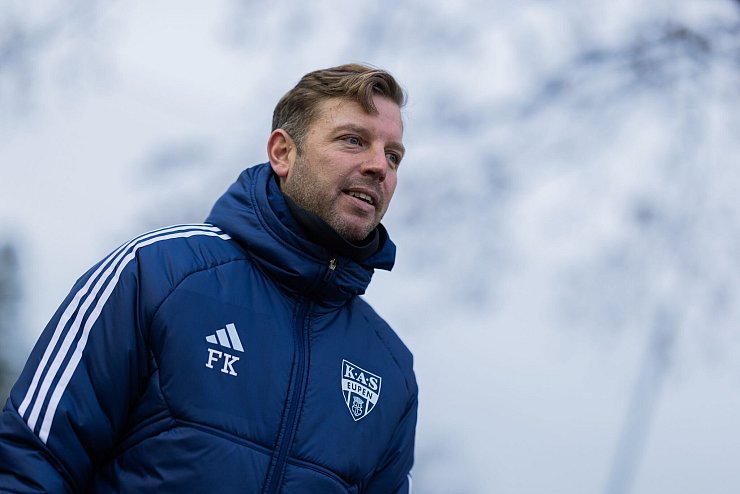 Zwischen der Zeit in Bremen und der in Darmstadt war Kohfeldt unter anderem Coach des belgischen Clubs KAS Eupen. - © Rolf Vennenbernd/dpa