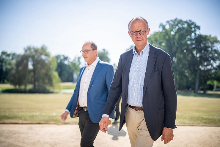 Die Spitze der Unionsfraktion geht in Klausur. - © Michael Kappeler/dpa
