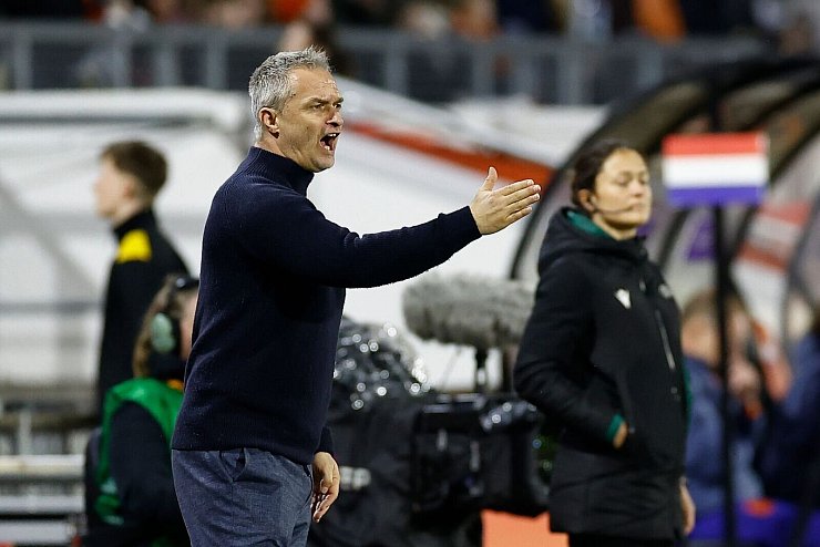 Kritischer Geist: Bundestrainer Wück sieht noch etliche Probleme beim DFB-Team. - © Toin Damen/dpa