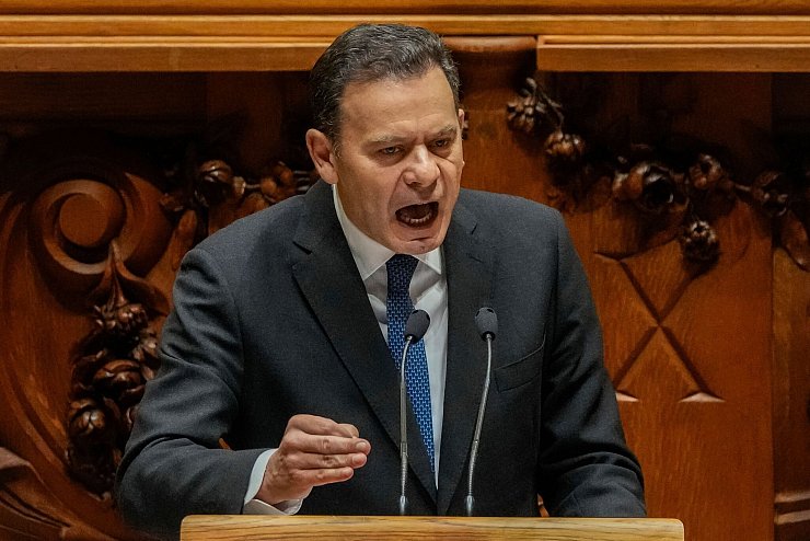 Montenegro regierte Portugal seit Anfang April 2024. - © Armando Franca/AP/dpa