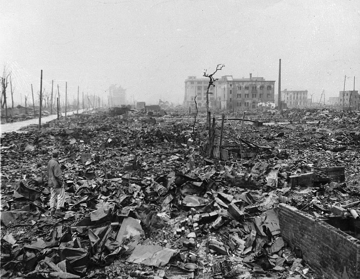 Auf die japanischen Städte Hiroshima und Nagasaki wurden 1945 Atombomben abgeworfen. (Archivbild) - © Uncredited/AP