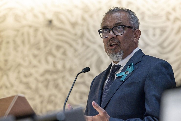 WHO-Chef Tedros kritisiert die Tabakindustrie scharf. (Archivbild) - © Magali Girardin/KEYSTONE/dpa