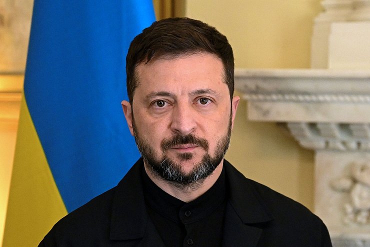 Der ukrainische Präsident ist zu dem Treffen bislang nicht eingeladen. - © Jaimi Joy/PA Wire/dpa