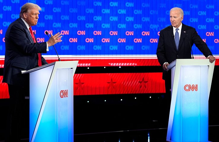 Biden räumte selbst ein, beim TV-Duell gegen Trump keine gute Figur gemacht zu haben. (Archivbild) - © Gerald Herbert/AP/dpa