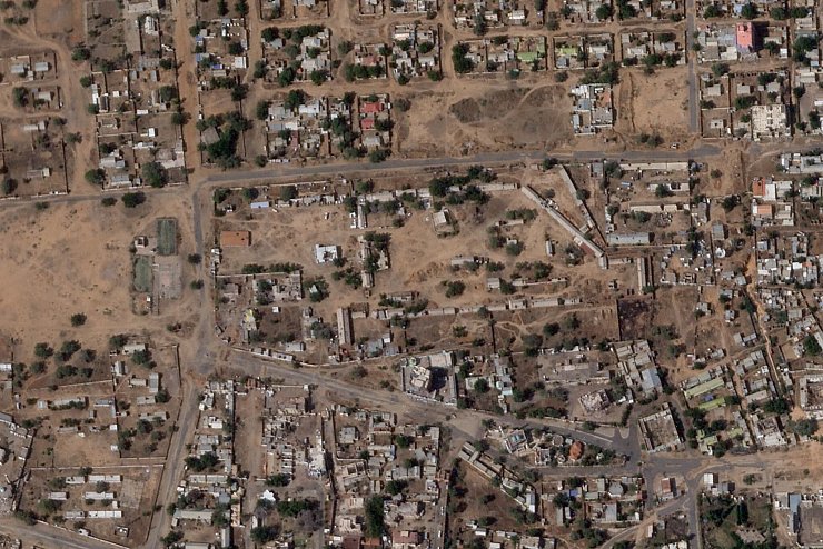 Die Miliz hat die letzte Stadt, die unter Kontrolle der sudanesischen Armee stand, erobert. - © Planet Labs PBC/Planet Labs PBC/AP/dpa