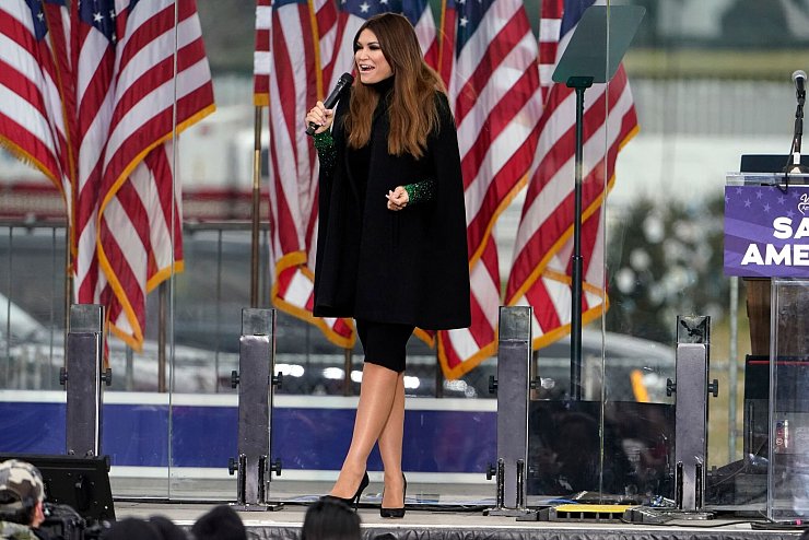 Kimberly Guilfoyle arbeitete früher bei Fox News. (Archivbild) - © Jacquelyn Martin/AP/dpa