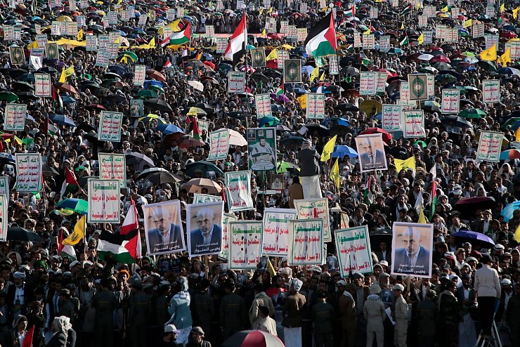 Huthi-Miliz will Israel weiter angreifen. - © Osamah Abdulrahman/AP/dpa